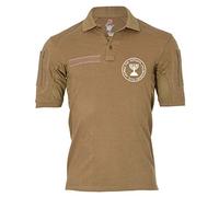 Copytec #22043 Polo tactique du Mossad des services secrets israéliens insigne Israël blason Tel Aviv, sable, M