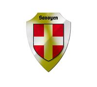 Copytec 25466 Plaque en aluminium Savoie Savoué avec blason de la France