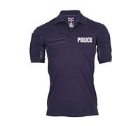 Copytec 30151 Polo tactique de la police américaine - Bleu - XX-Large