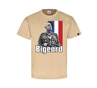 Copytec 31576 Marcel Bigeard officier français parachutiste légion étrangère - Beige - XX-Large