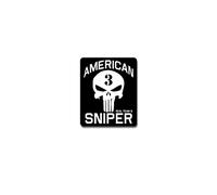 Copytec A4242 Autocollant avec motif American Sniper TYP2 et armoiries US Army USA Navy Seal 6 x 7 cm