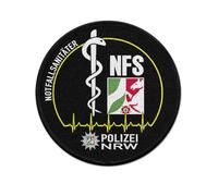 Copytec Écusson de 9 cm - Motif ambulancier - Police - NFS - #40865