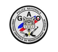 Copytec Écusson GAO Direction Centrale du renseignement intérieur France #35245 9 cm