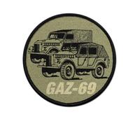 Copytec Écusson Gaz-69 de 9 cm pour véhicule tout-terrain NVA DDR Russia #26092