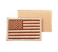 Copytec Ecusson thermocollant Drapeau USA Desert Flag Amerique Flagge Drapeau Américain Patch Navy Seals USAF Ranger ISAF Irak Desert Storm #17402