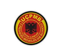 Copytec Écusson UCPMB UÇPMB UCK Albaner Ushtria Çlirimtare e Preshevës Medvegjës dhe Bujanocit Südserbien #19220