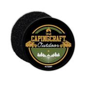 Copytec Patch Campingcraft Vanlife Outdoor Van Camping Forêt Nature Arbre 9 cm #36848