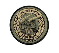 Copytec Patch personnalisé rond 9 cm de diamètre honorable DDR NVA #43879