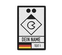 Copytec Patch Rank - 9,8 x 6 cm - Patch tak, signe de restauration, cuisine de champ, chaudkoch GER BW - Guide de groupe #46730