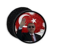 Copytec Patch Recep Tayyip Erdogan Turquoise/gaufrée Istanbul Stolz #20774 Écusson brodé Oscmane