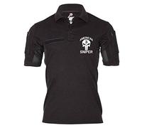 Copytec Polo Tactique - American Sniper Navy Seal #19131, Noir, 5XL