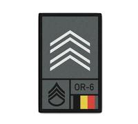 Copytec Rank Patch Premier Sergent 1e Sergent Armée belge Décontracté #44225