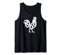 Coq 1969 - Art personnalisé de l'année du Zodiaque Chinois Débardeur