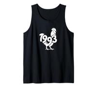 Coq 1993 - Art personnalisé de l'année du Zodiaque Chinois Débardeur
