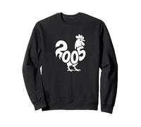 Coq 2005 - Art de Mots personnalisé de l'année du Zodiaque Chinois Sweatshirt