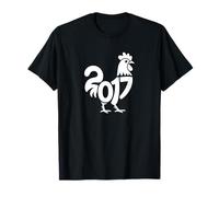 Coq 2017 - Année du Zodiaque Chinois personnalisé Word Art T-Shirt