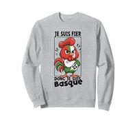 Coq Basque Râleur idée Cadeau Couleurs Feria du Sud-Ouest Sweatshirt