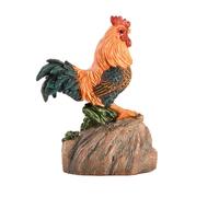 Coq chantant 11cm Décoration résine