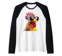 Coq Chicken Daddy Père Poulailler Agriculteur Poules Manche Raglan