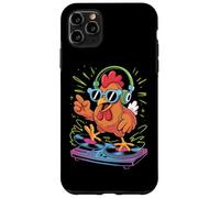 Coq Dj Cool Poulet Musique Remix Coque pour iPhone 11 Pro Max
