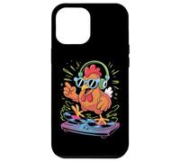 Coq Dj Cool Poulet Musique Remix Coque pour iPhone 12 Pro Max