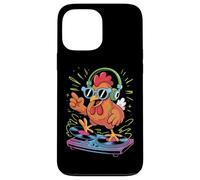 Coq Dj Cool Poulet Musique Remix Coque pour iPhone 13 Pro Max