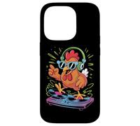 Coq Dj Cool Poulet Musique Remix Coque pour iPhone 14 Pro