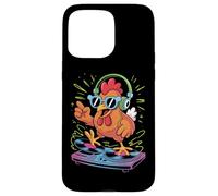 Coq Dj Cool Poulet Musique Remix Coque pour iPhone 15 Pro Max