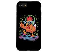 Coq Dj Cool Poulet Musique Remix Coque pour iPhone SE (2020) / 7 / 8