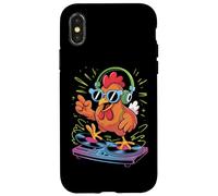 Coq Dj Cool Poulet Musique Remix Coque pour iPhone X/XS