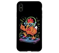 Coq Dj Cool Poulet Musique Remix Coque pour iPhone XS Max
