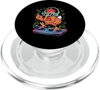 Coq Dj Cool Poulet Musique Remix PopSockets PopGrip pour MagSafe