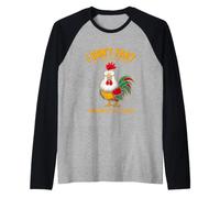 Coq drôle Qui Dit « Don Fart, chuchote-Moi Juste » Manche Raglan