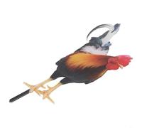 Coq en acrylique pour espaces extérieurs dynamiques et intégration transparente avec les décorations existantes (A)