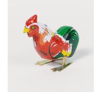 Coq en métal - jouets nostalgiques