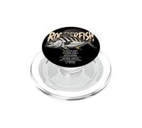 Coq Faits scientifiques pêcheur Homme Papa Poisson PopSockets PopGrip pour MagSafe