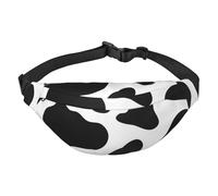 Coq français adapté pour le sport, la course, les voyages, les sacs de plein air, sac banane unisexe pour homme et femme, Spot de vache, Taille unique, Sac à dos de