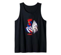 Coq français aux Couleurs du Drapeau Débardeur