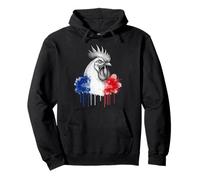 Coq Français Graphique France Drapeau Couleurs Pays Fier Sweat à Capuche