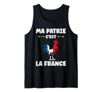 Coq Français Patriotisme Patriote ma Patrie C'est la France Débardeur