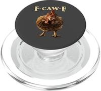 Coq Meme Caw Funny Chicken Humour Vintage Farm PopSockets PopGrip pour MagSafe