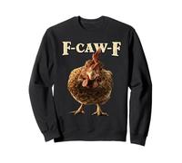 Coq Meme Caw Funny Chicken Humour Vintage Farm Sweatshirt
