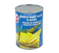 COQ Pousses de bambou en tranches en conserve 540G (Lot de 4 boîtes)