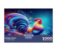 Coq Puzzle De 1000 Pièces : Jeux De Collaboration pour Les Équipes De Collègues en Sortie D’Entreprise Absolument Éblouissant.