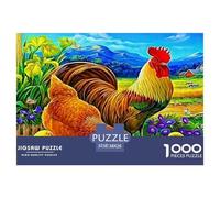 Coq Puzzle De 1000 Pièces : pour Les Amis, Organiser Une Soirée Détente Autour D’Un Jeu Collaboratif Absolument Éblouissant.