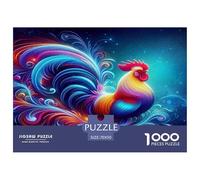 Coq Puzzle De 1000 Pièces : Renforcez Les Liens Fraternels chez Les Enfants avec Un Jeu Commun Absolument Éblouissant.