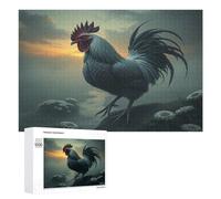 Coq Puzzles 1000 Pièces Educa Divertissant Edificio du Paysage Décoration Intérieure 3D pour Famille Challenge Éducatif Assemblage Amusant Relaxation 1000 PCS