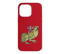 Coq rétro Pop Art avec Figurine Ben-Day Dot Coque pour iPhone 14 Pro Max