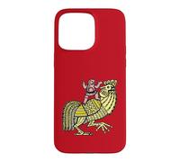Coq rétro Pop Art avec Figurine Ben-Day Dot Coque pour iPhone 15 Pro Max