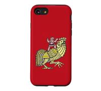 Coq rétro Pop Art avec Figurine Ben-Day Dot Coque pour iPhone SE (2020) / 7/8
